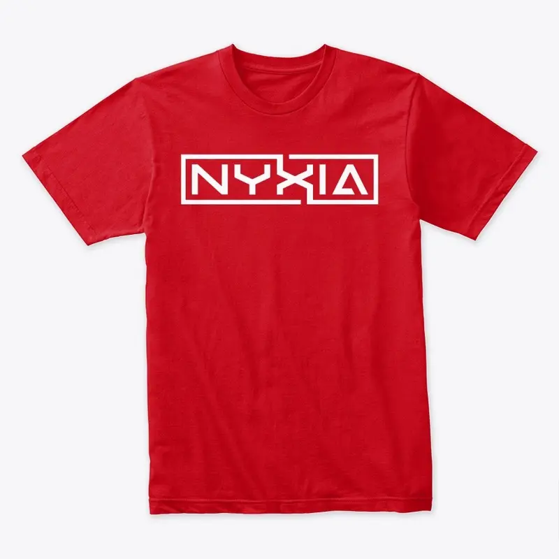 Nyxia White Logo Tee